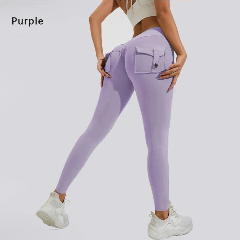 Nylon Yoga Pants Butt Lift