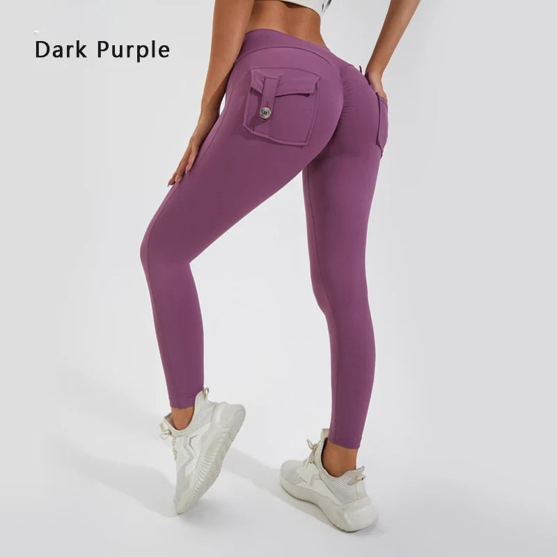 Nylon Yoga Pants Butt Lift