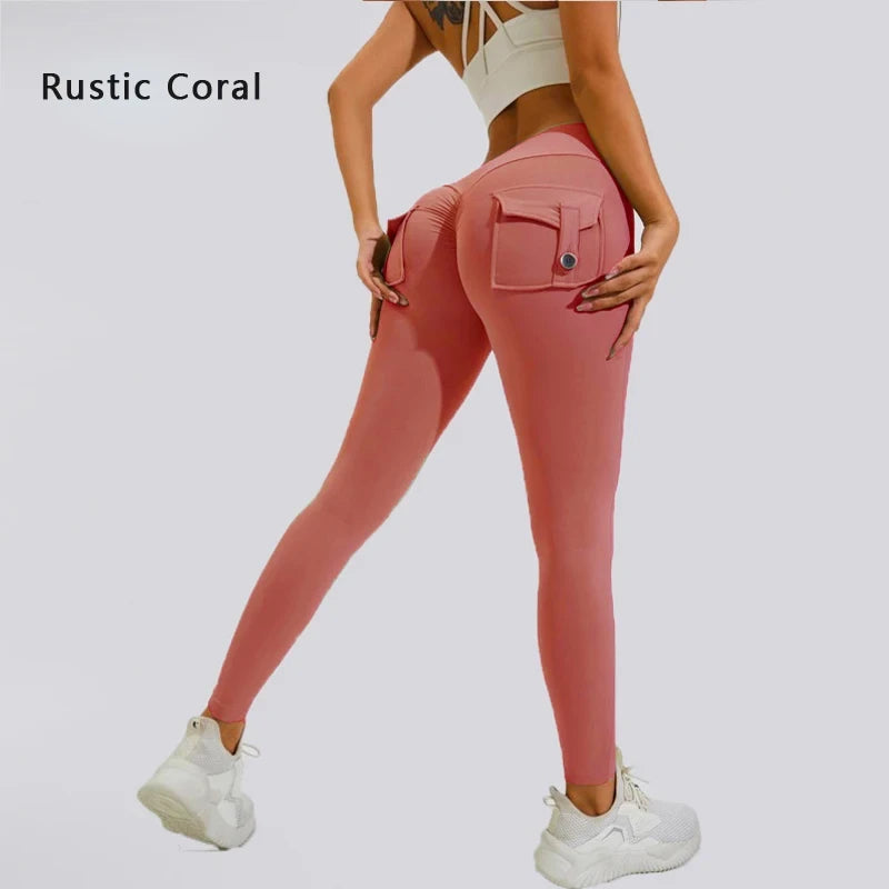 Nylon Yoga Pants Butt Lift