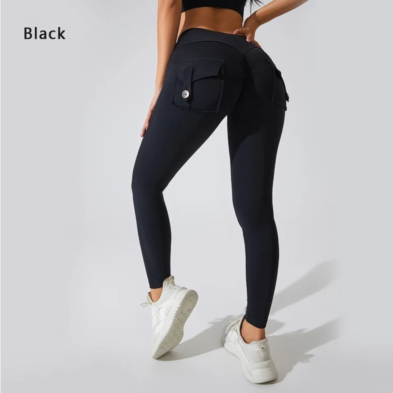 Nylon Yoga Pants Butt Lift