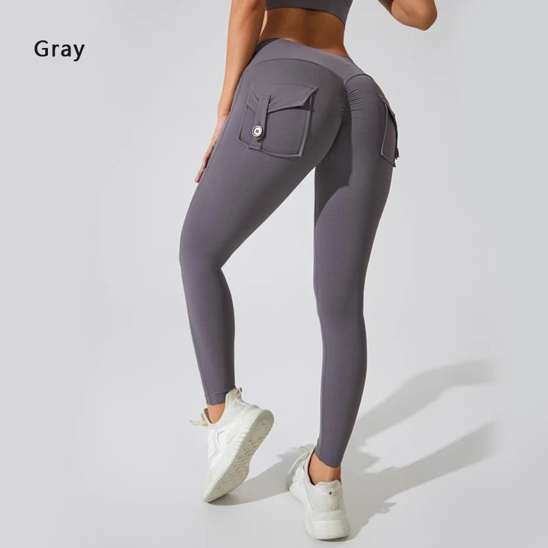 Nylon Yoga Pants Butt Lift