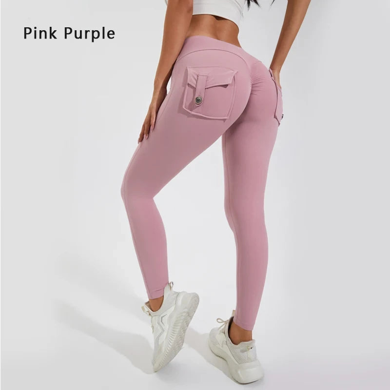 Nylon Yoga Pants Butt Lift