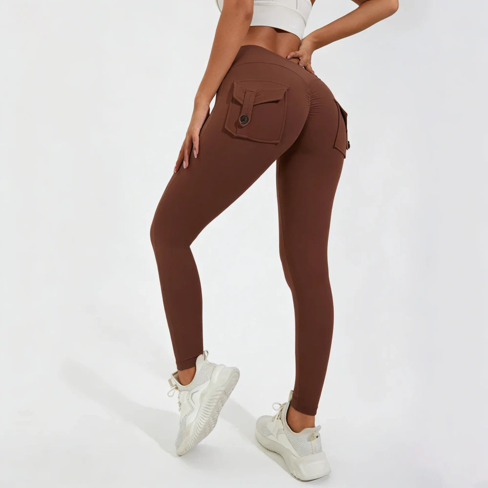 Nylon Yoga Pants Butt Lift