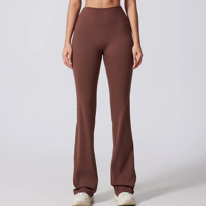 Women's High-Waisted Flared Yoga Pants