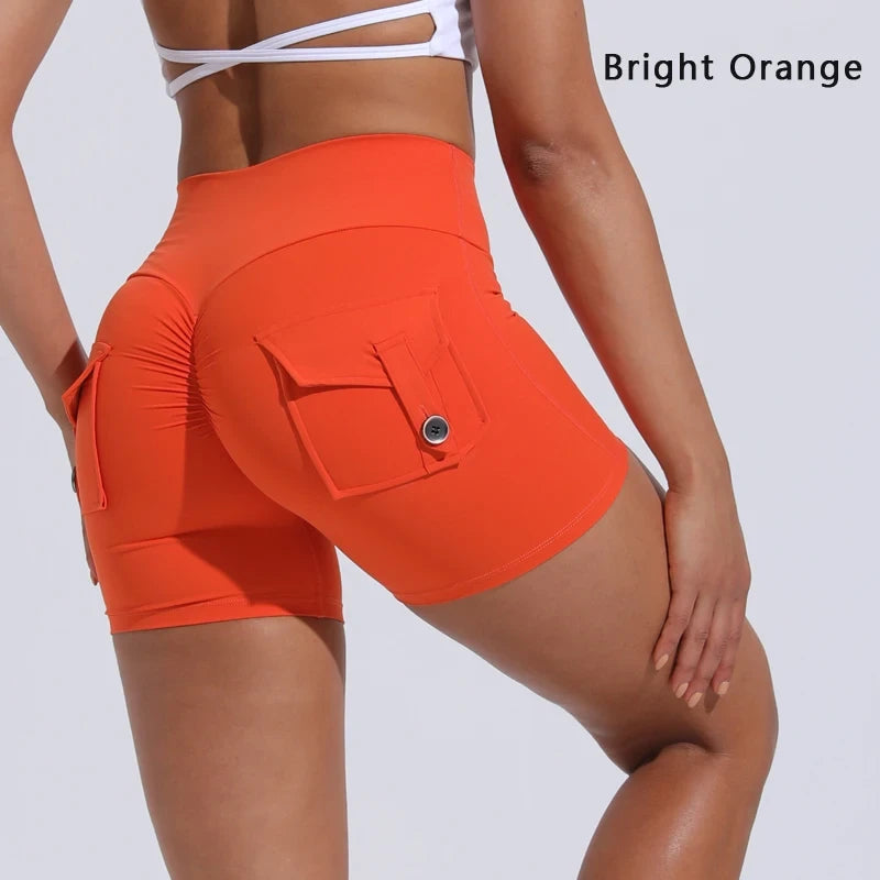High Waist Yoga Shorts