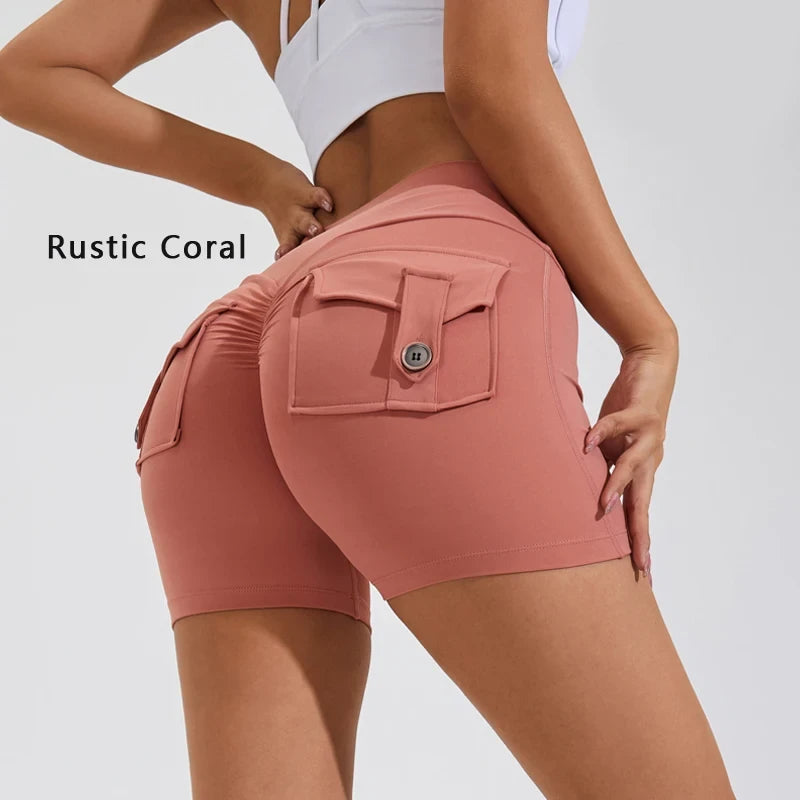 High Waist Yoga Shorts