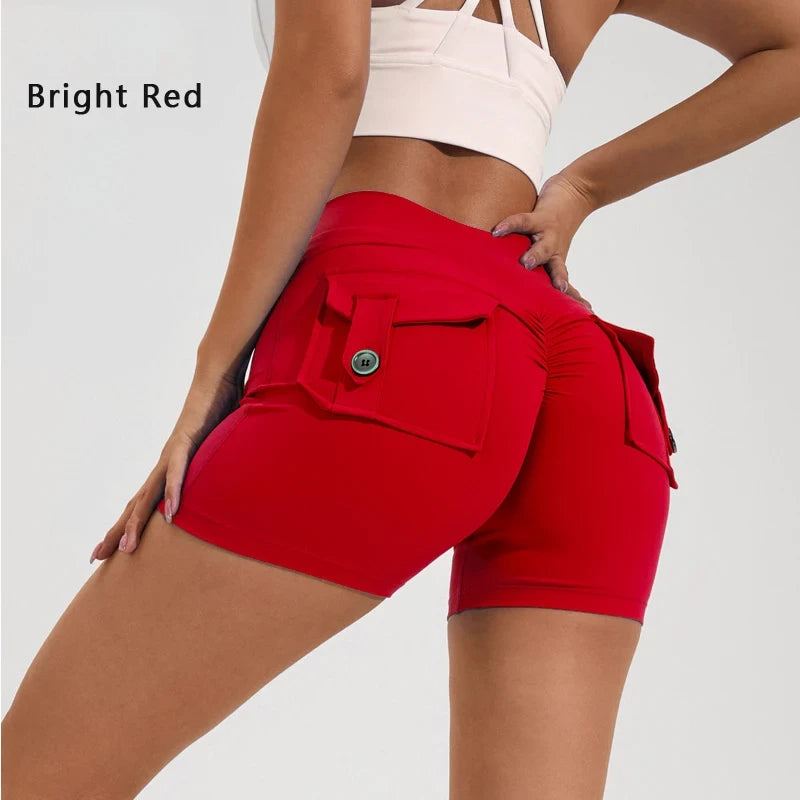High Waist Yoga Shorts