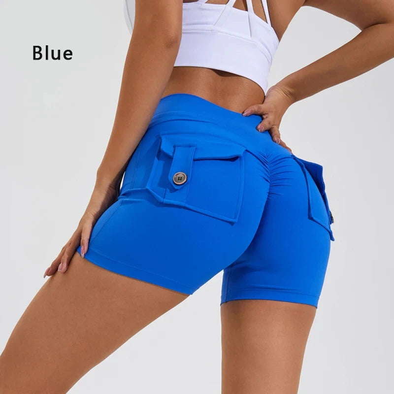 High Waist Yoga Shorts