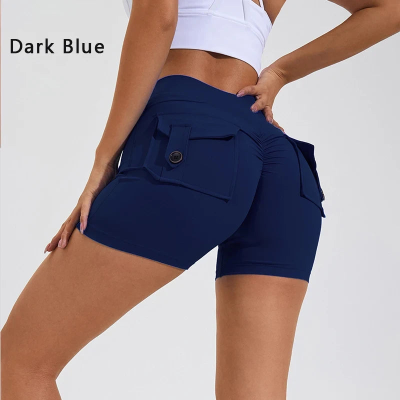 High Waist Yoga Shorts