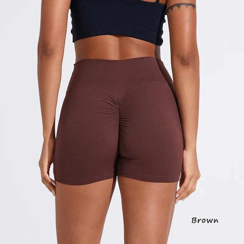 Women's High-Waisted Yoga Shorts