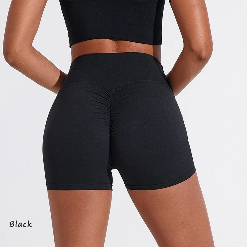 Women's High-Waisted Yoga Shorts