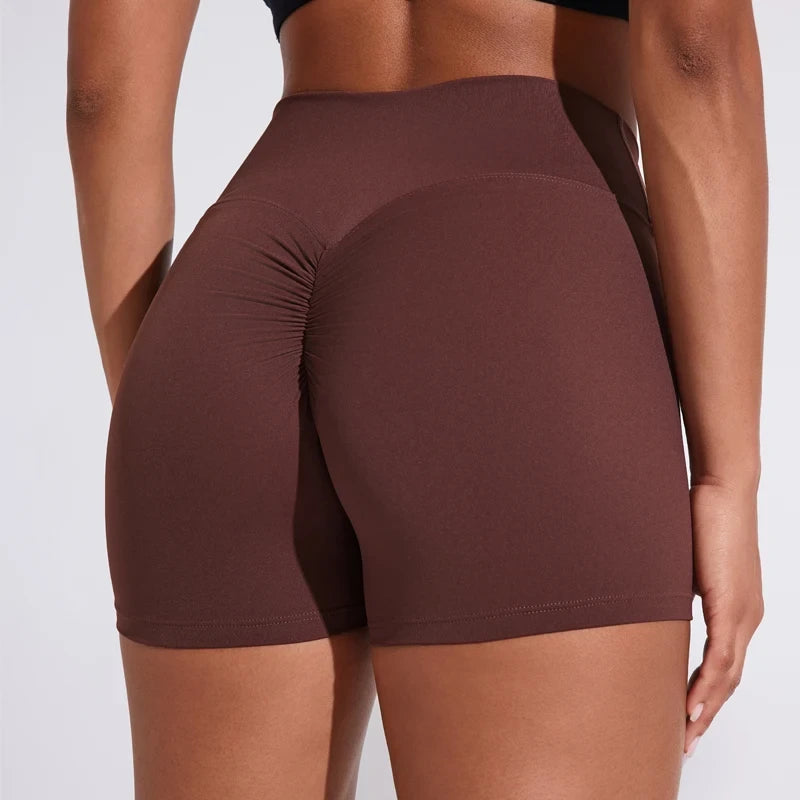 Women's High-Waisted Yoga Shorts