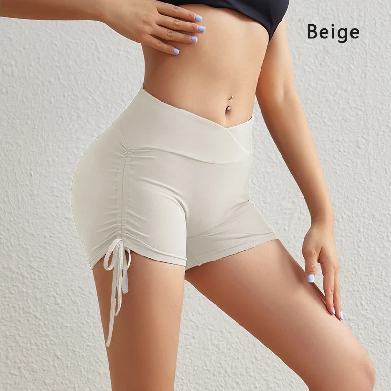 Women's Nylon Yoga Shorts