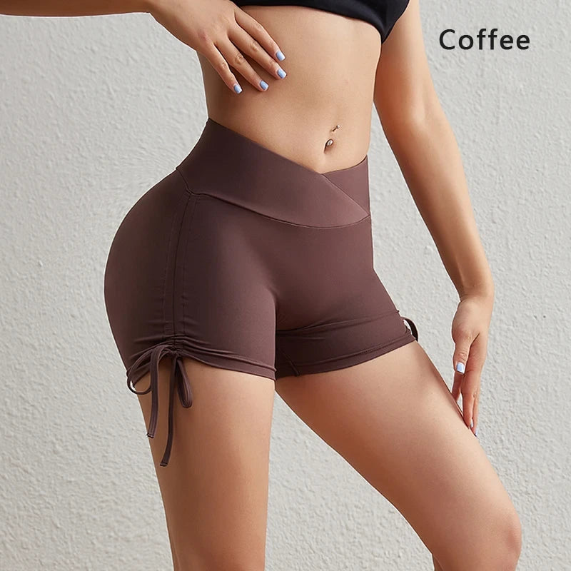 Women's Nylon Yoga Shorts