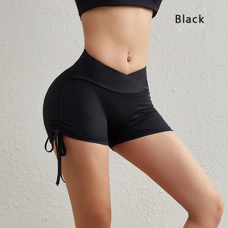 Women's Nylon Yoga Shorts